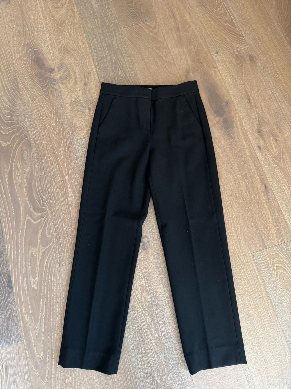 Black Straight-Leg Kate Dress Pants - Women